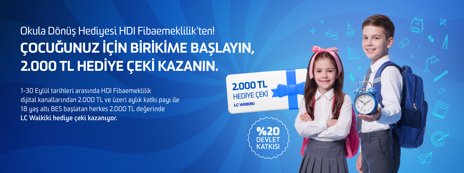 Okula dönüşe özel LC Waikiki'den 2.000 TL hediye çeki fırsatı!