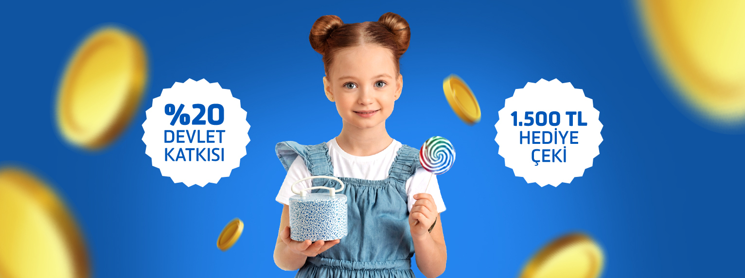 Nisan ayı boyunca çocukları için Gelecek Net 18 yaş altı BES başlatanlara CarrefourSA çeki hediye!​