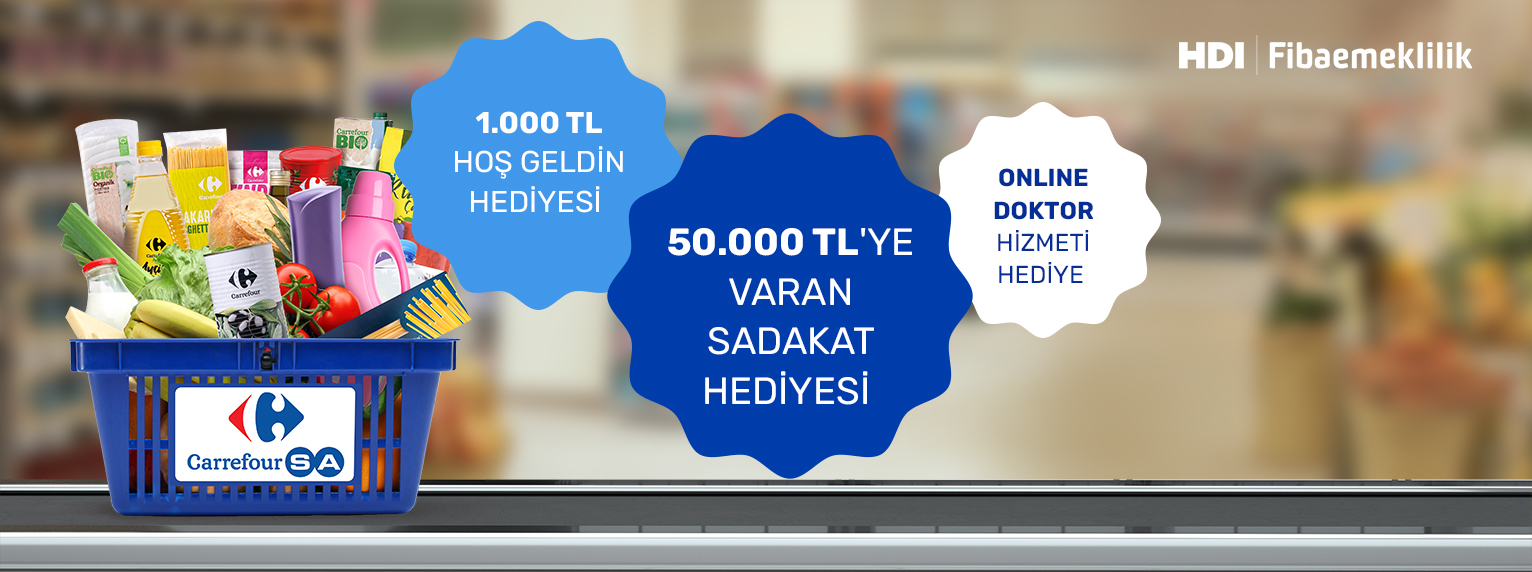HDI Fibaemeklilik ve Perakende Zincirinin Lider Firmalarından CarrefourSA ile Binlerce Puan Kazandıran Kampanya