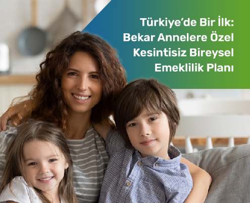 HDI Fibaemeklilik “Bekar Annelere Özel Kesintisiz Bireysel Emeklilik” planı ile bekar anneler geleceklerini güvence altına alıyor, çocukları için daha iyi bir yaşamın temelini atıyor.